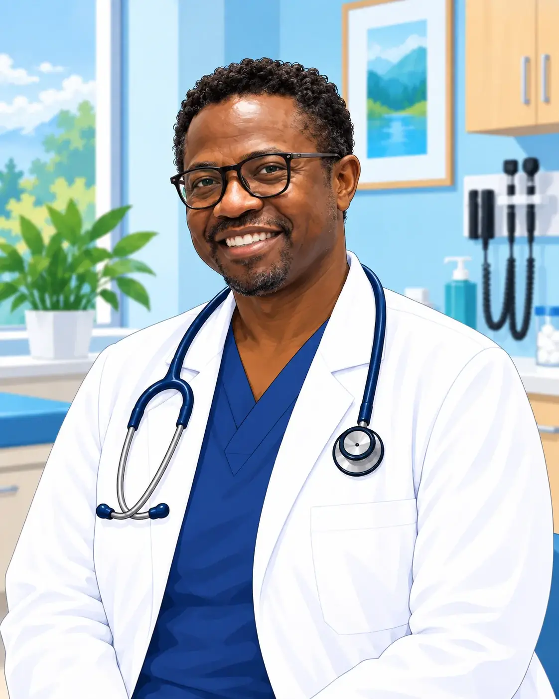 Portrait of Dr. O. Egbeyemi
