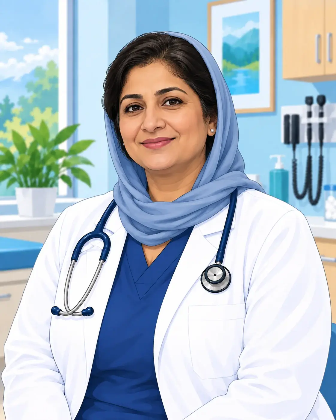 Portrait of Dr. Waheed